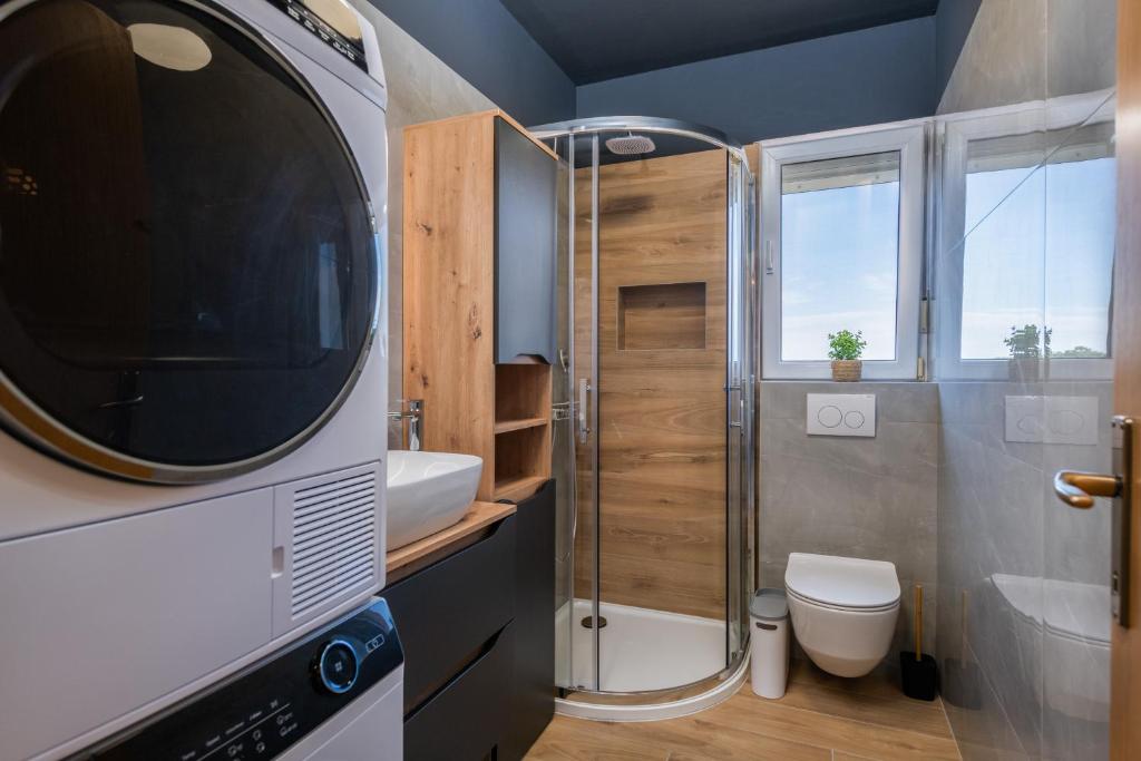 Kúpeľňa v ubytovaní M&A - Pula Luxury apartment