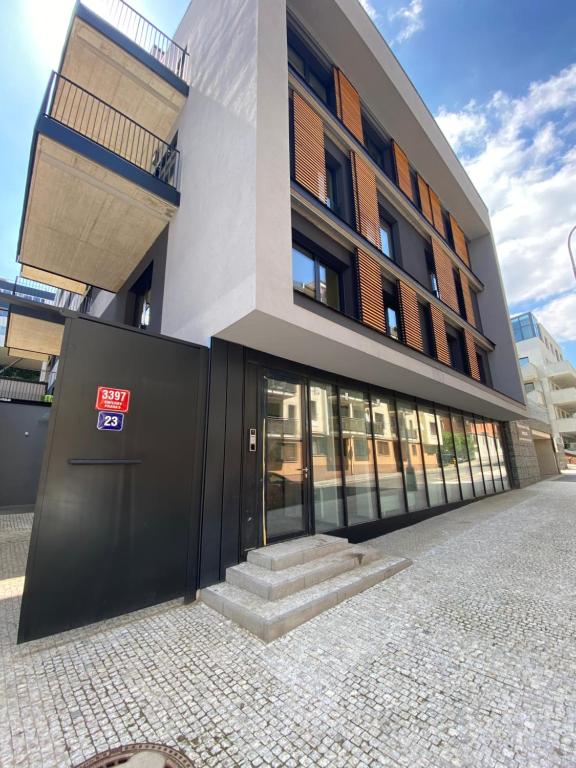 Budova, kde se apartmán nachází