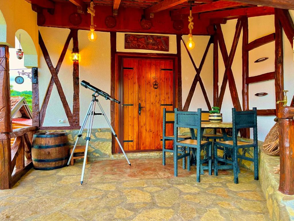 Restaurace v ubytování Etno selo Stanojevic