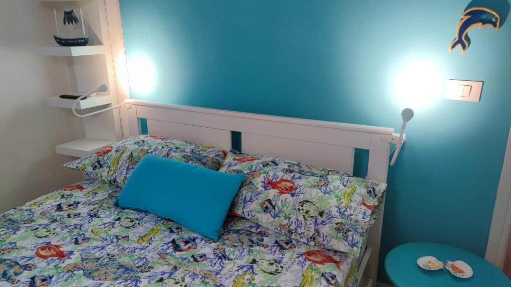 Postel nebo postele na pokoji v ubytování airone bianco bnb