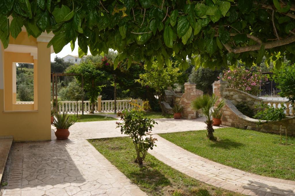 Zahrada ubytování Villa Elena