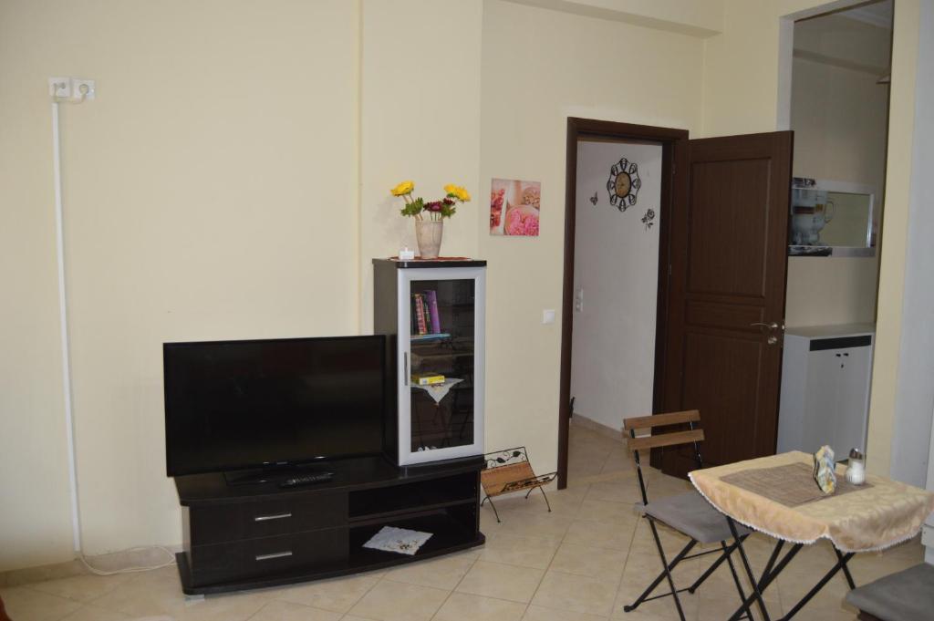 TV a/nebo společenská místnost v ubytování Villa Elena