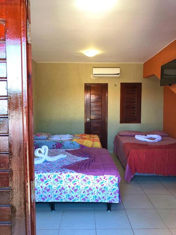 Pousada Vila do Pôr do Sol Canoa Quebrada - Salle Familiale Avec Balcon