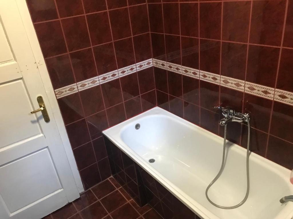 Koupelna v ubytování Apartman