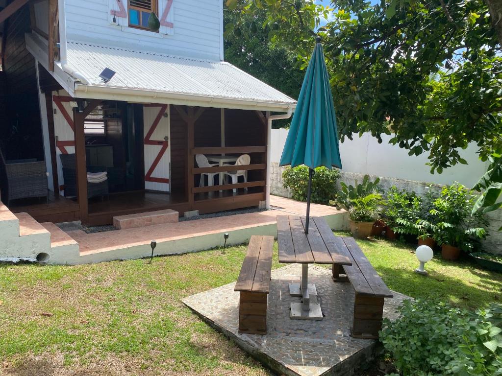 Zahrada ubytování Chalet Paradis
