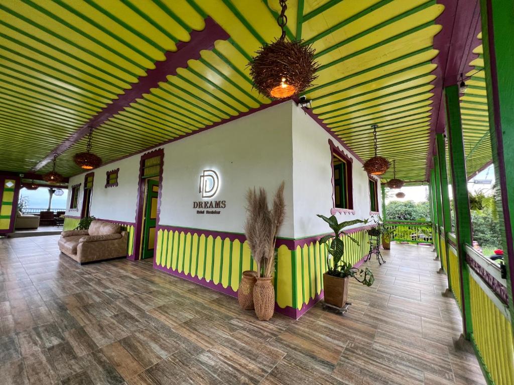 Balkón nebo terasa v ubytování Dreams Hotel y Restaurante