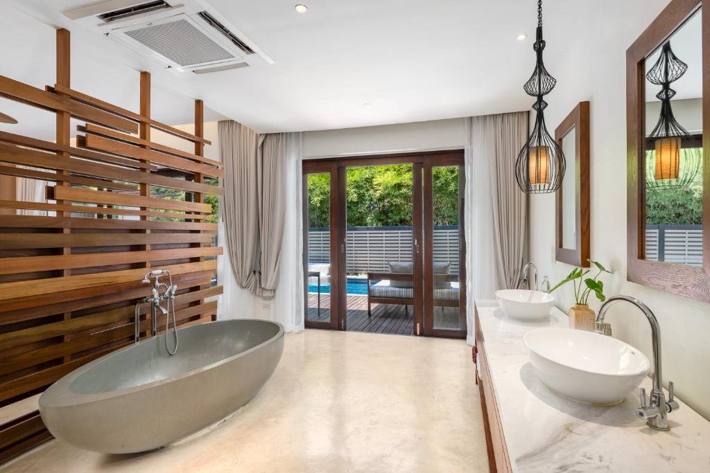 Koupelna v ubytování SAii Koh Samui Villas - Adult only 12 plus