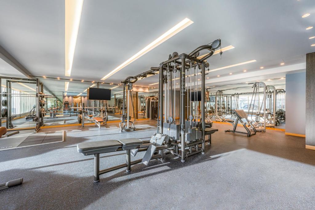 Fitness centrum a/nebo fitness zařízení v ubytování Four Points by Sheraton Al Ain