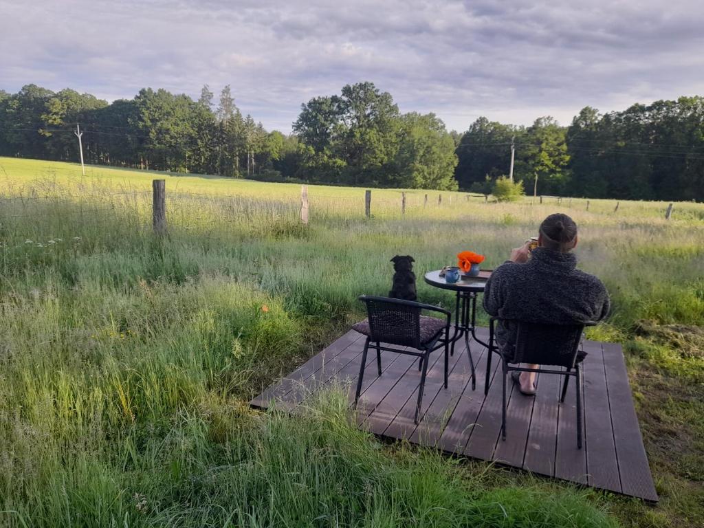 Paesaggio naturale nelle vicinanze di questo campeggio di lusso