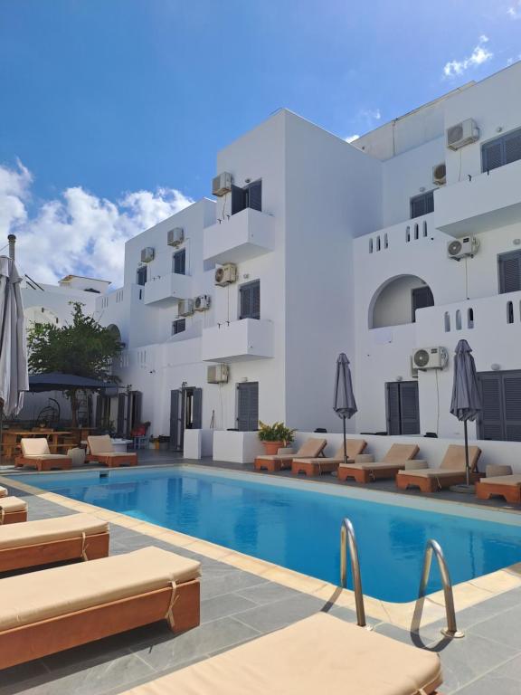Bazén v ubytování Oceanis Resort nebo v jeho okolí
