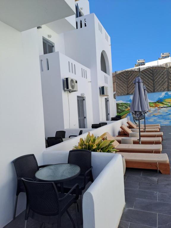 Bazén v ubytování Oceanis Resort nebo v jeho okolí