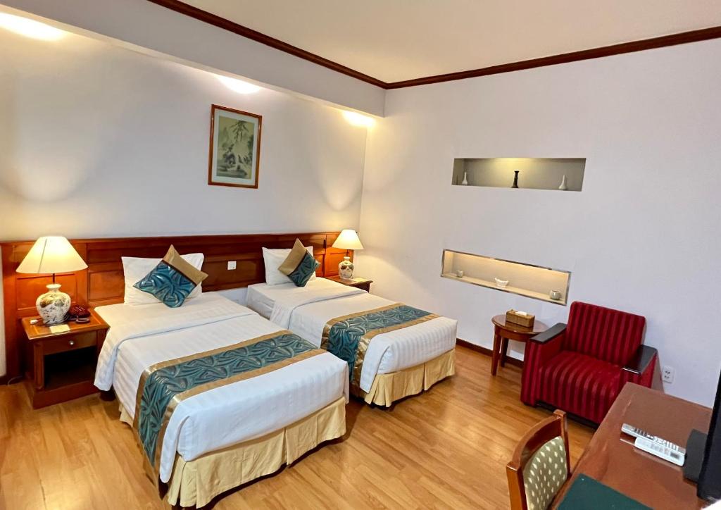 Phòng Oscar Elegant 2 Giường Đơn