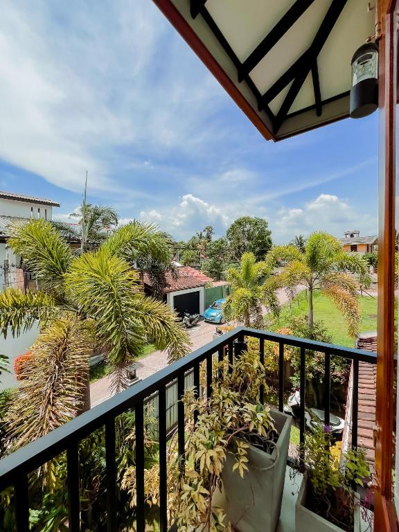 Balkón nebo terasa v ubytování R & R Home Stay