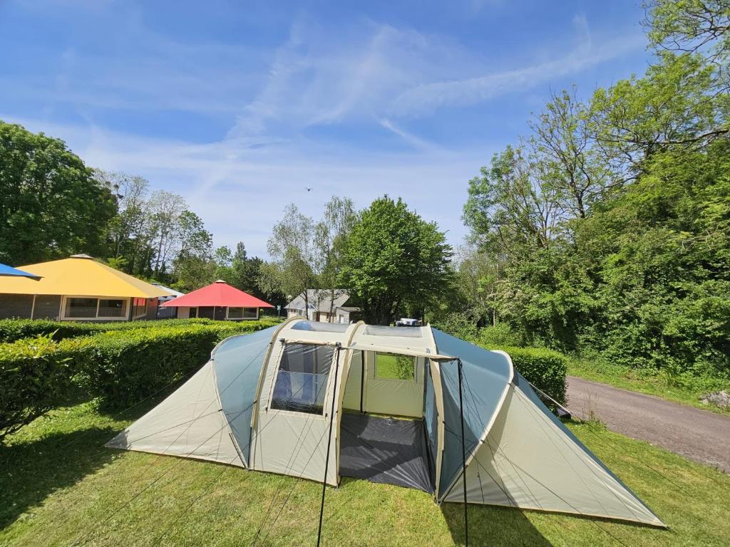 Zahrada ubytování CAMPING LES GRAVELETS 2étoiles
