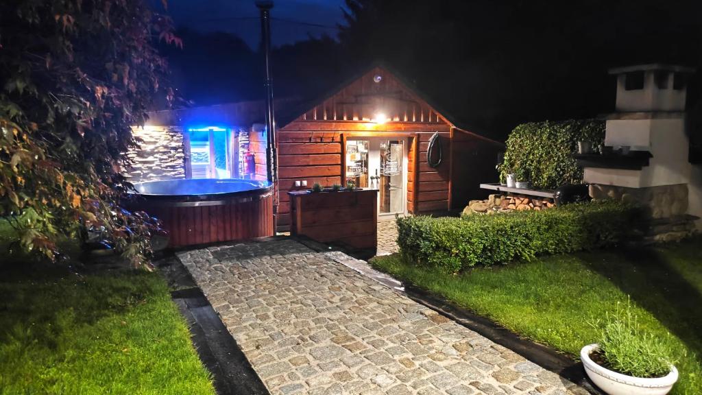 Zahrada ubytování Chata West Spazio