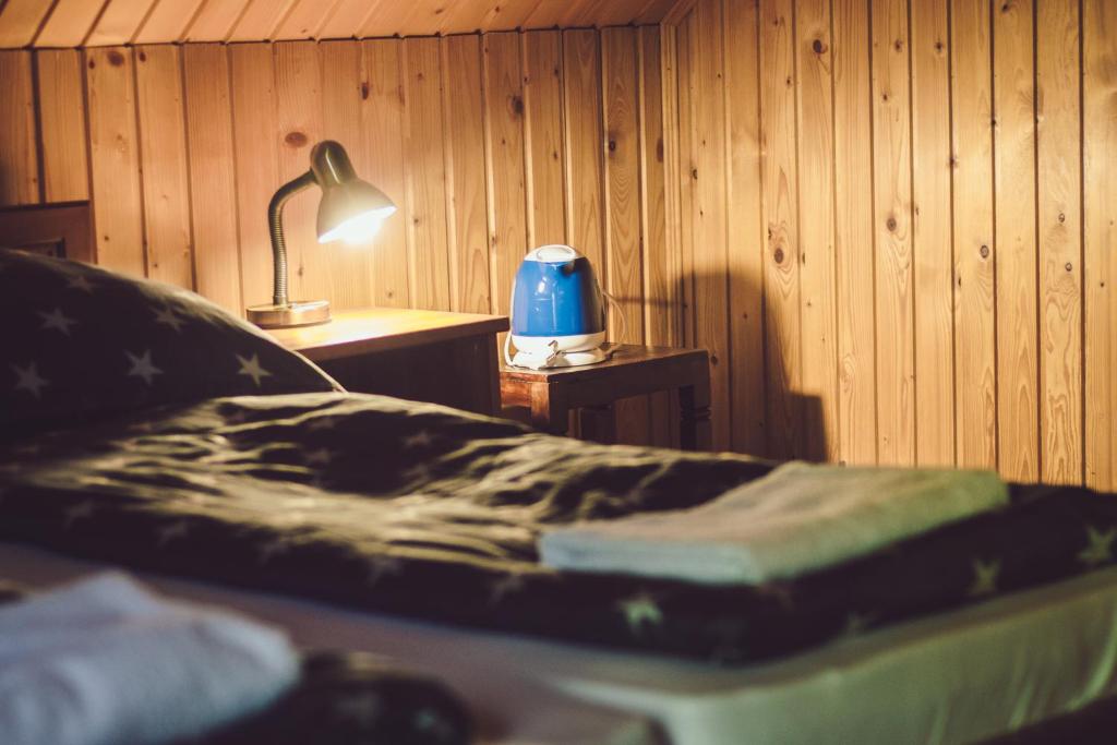 Postel nebo postele na pokoji v ubytování Vila Termal
