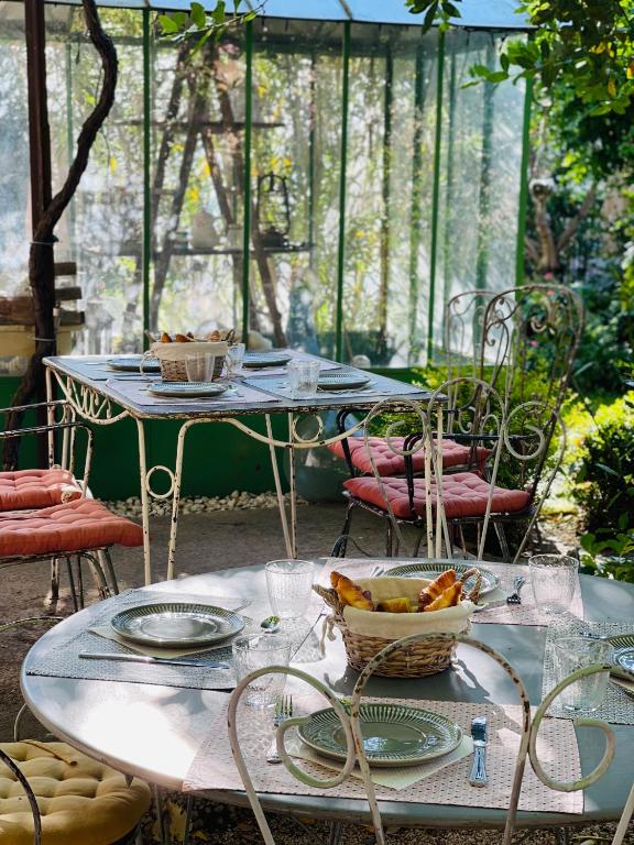 Zahrada ubytování La Bastide des Songes - Demeure d'hôtes
