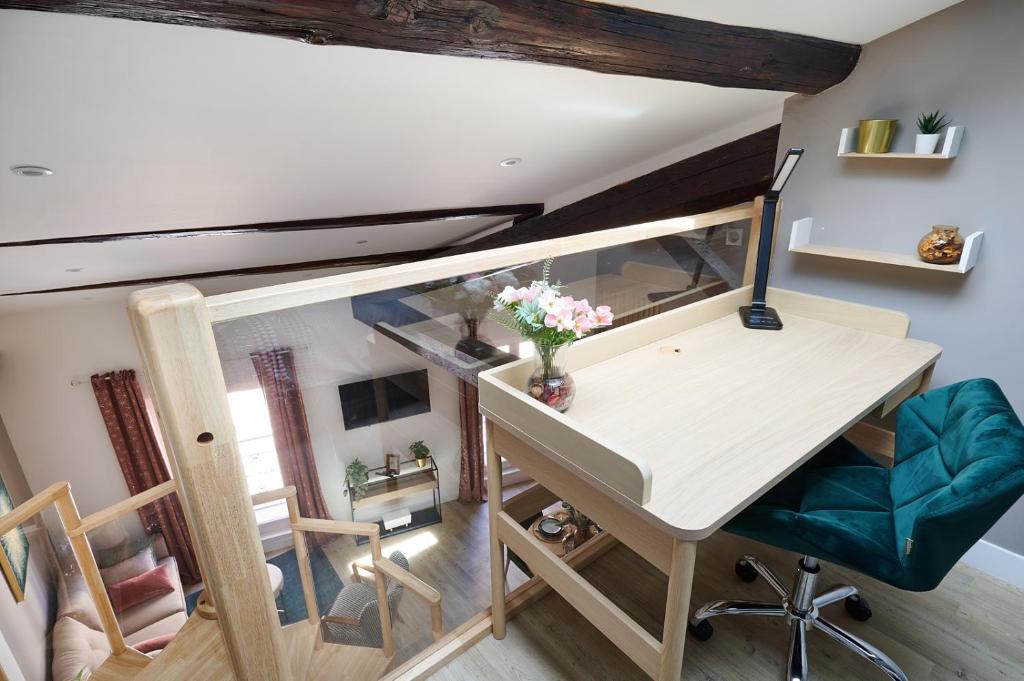 Posezení v ubytování Le Flourens by Paul Riquet 1609 Residences