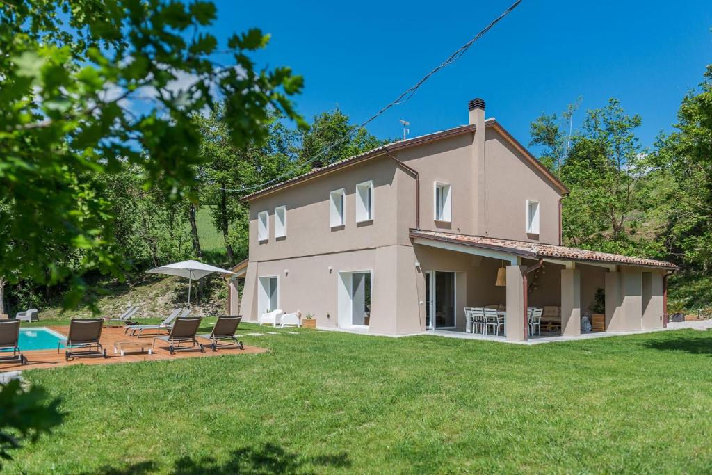 Κήπος έξω από το Villa Gea