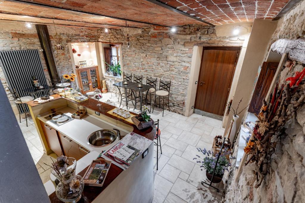 Restaurace v ubytování Ca' Pavaglione Country House