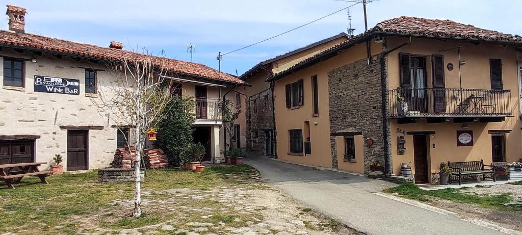 Budova, kde se bed and breakfast nachází