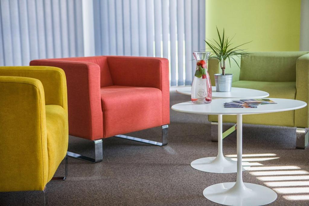 A seating area at Park Inn By Radisson Budapest