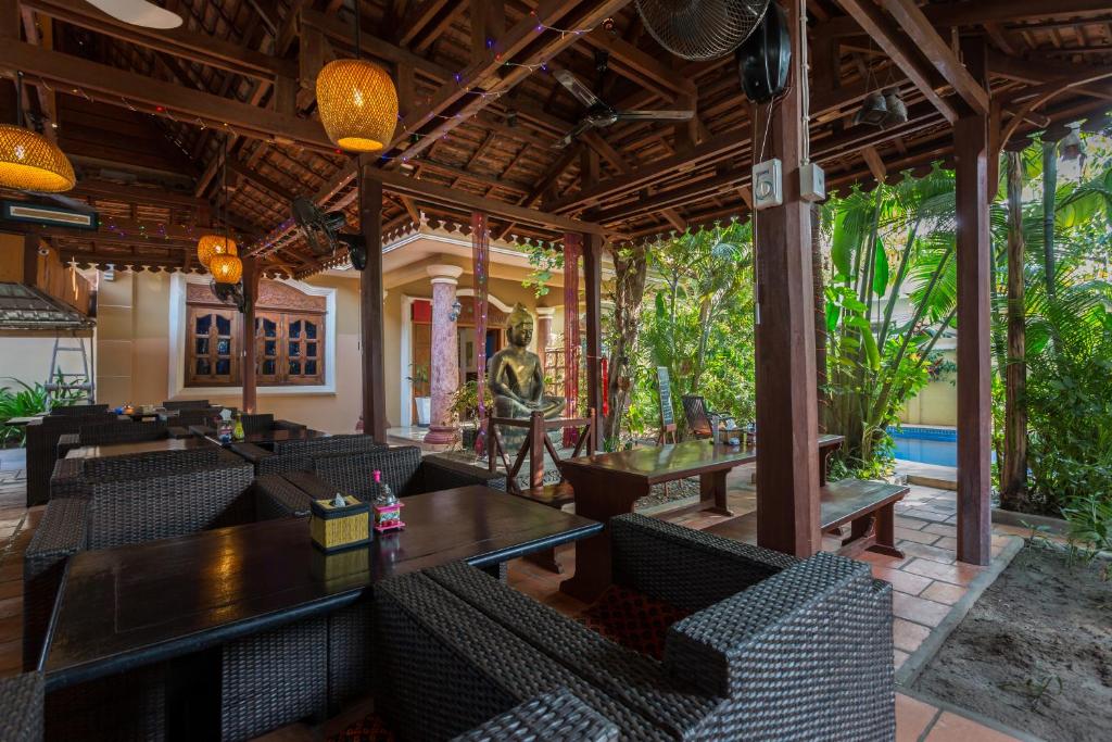 Zahrada ubytování Le Tigre Villa