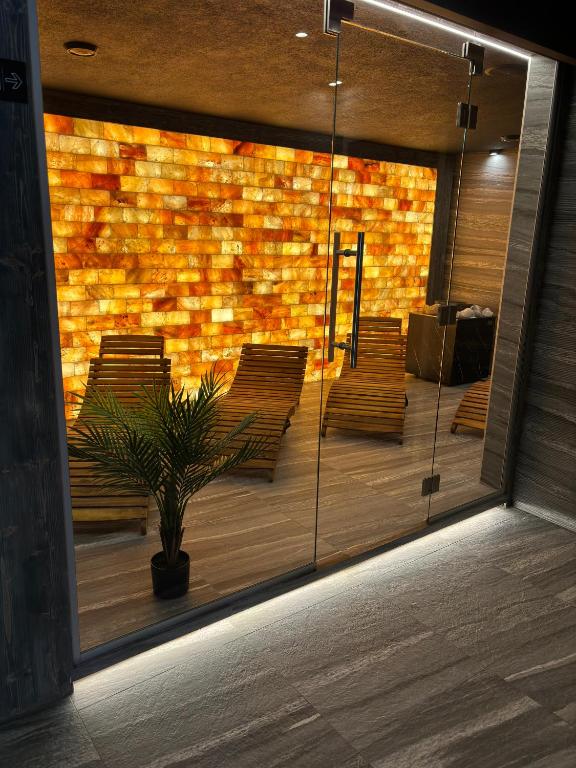 Posedenie v ubytovaní Blue Mare Dubai Kasprowicza 20B, FREE Pool, Sauna, Parking, Fitness