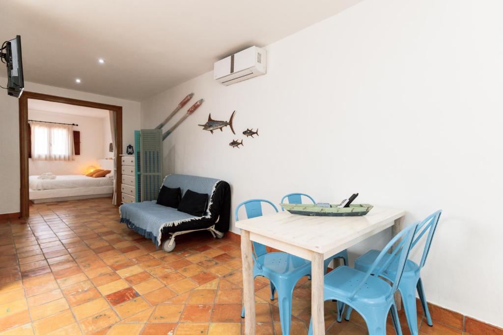 Posedenie v ubytovaní Origens III - Rústico moderno apartamento