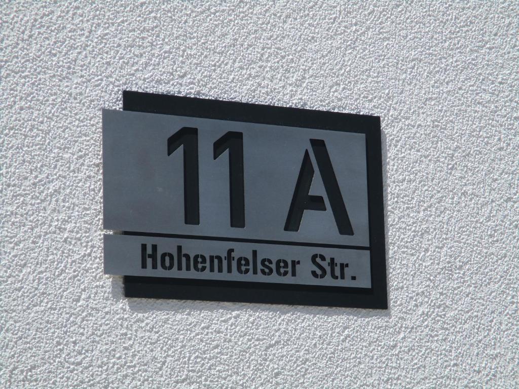 Certifikát, hodnocení, plakát nebo jiný dokument vystavený v ubytování PARSBERGER STADTWOHNUNG 3