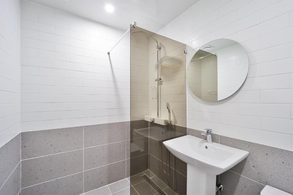 Koupelna v ubytování Gongdam Stay Hotel Ulsan Samsan