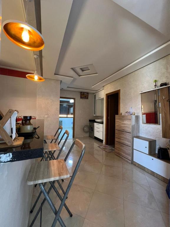 Kuchyň nebo kuchyňský kout v ubytování Charmant appartement bien situé.