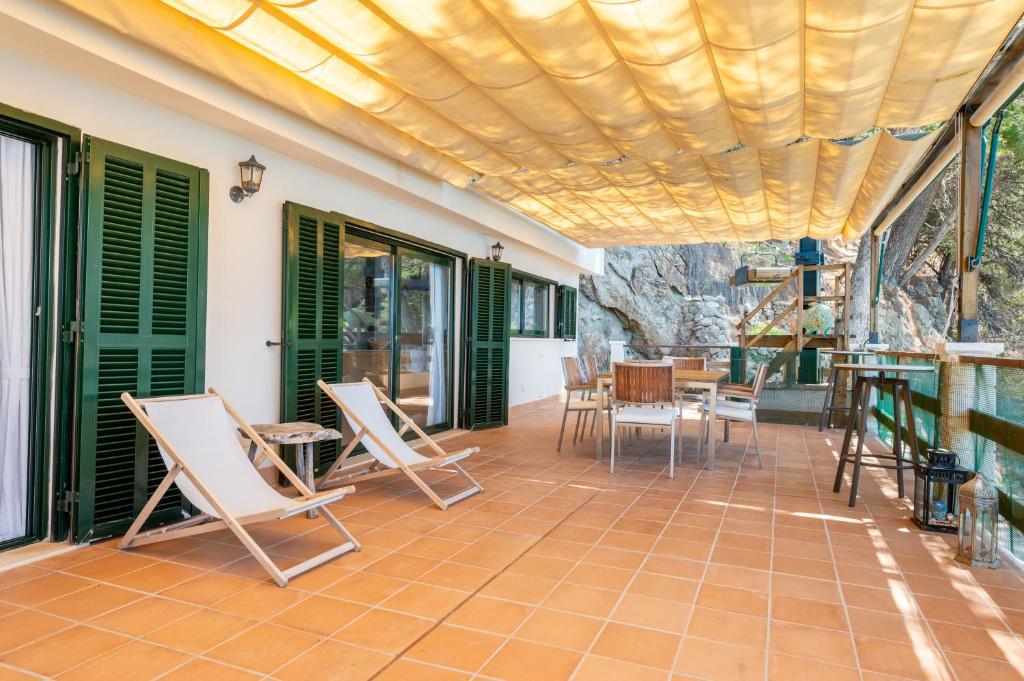 Балкон или терраса в Villa Banyalbufar