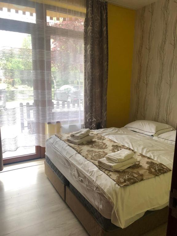 Posteľ alebo postele v izbe v ubytovaní Apartmánový Wellness Garni Hotel Relax