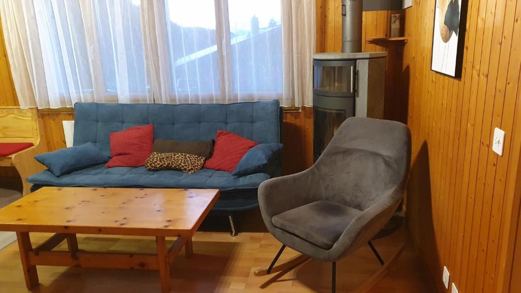 Posezení v ubytování Chalet Falk