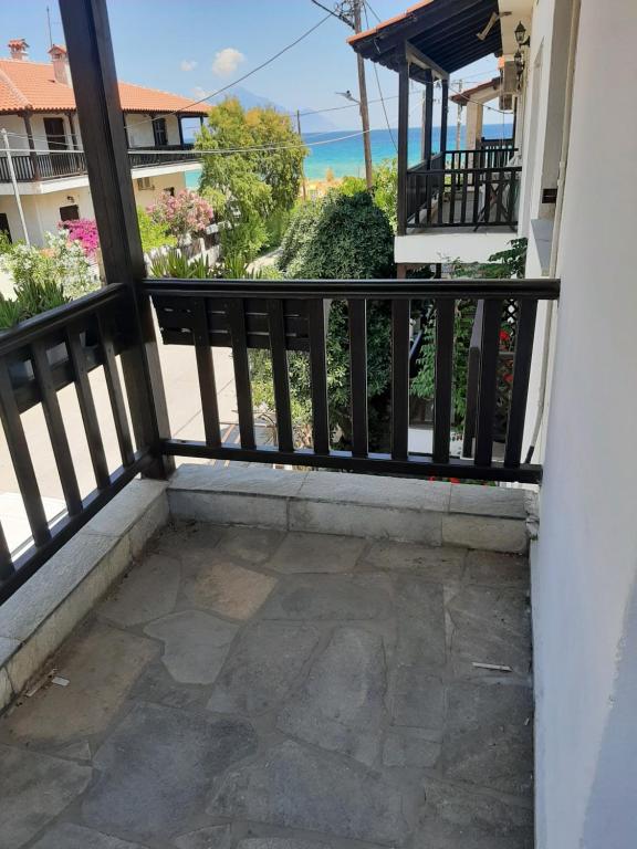 Balkón nebo terasa v ubytování Villa Evi by the sea