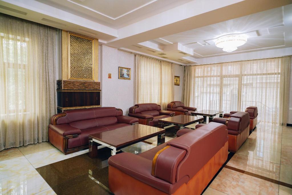 Posezení v ubytování Safran Hotel
