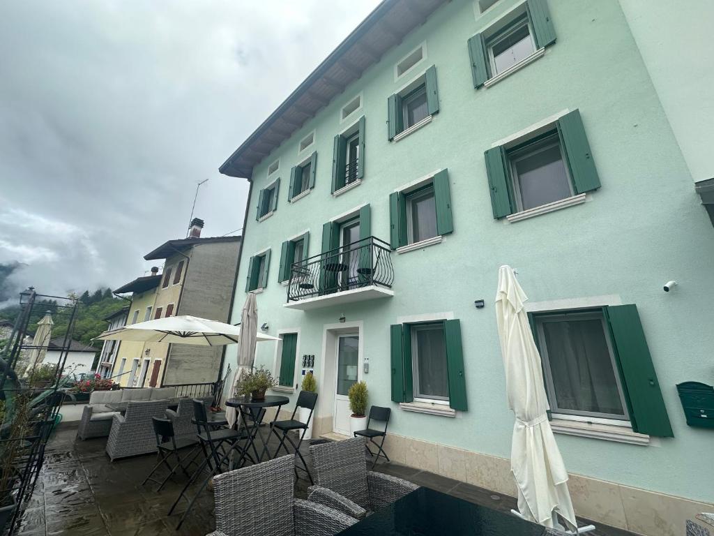 Budova, kde se apartmán nachází