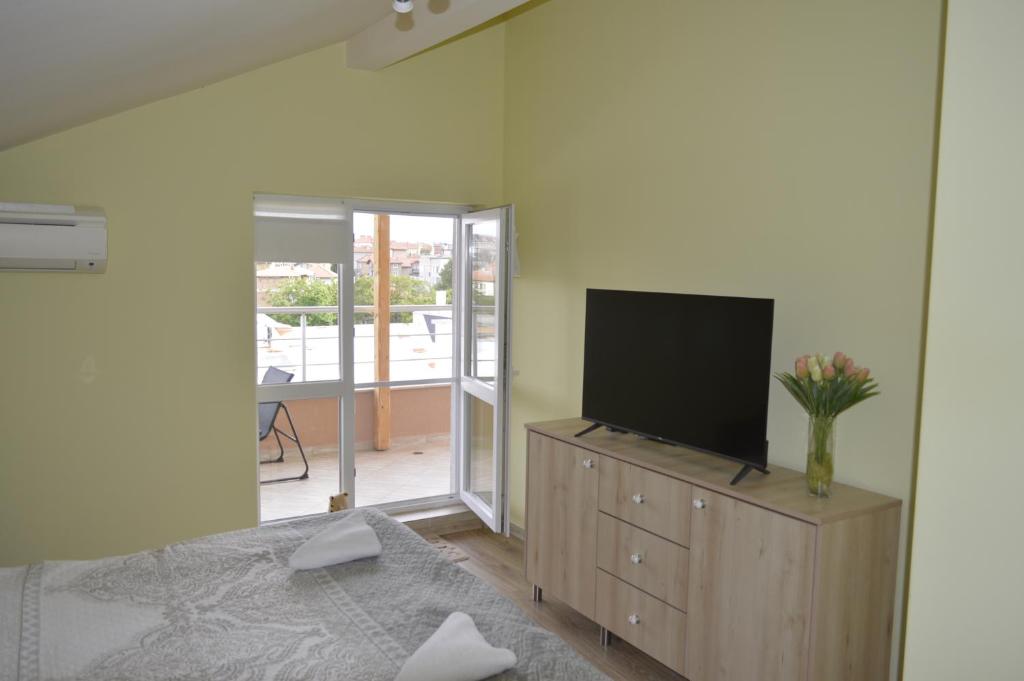 TV a/nebo společenská místnost v ubytování Albatros Comfort like home