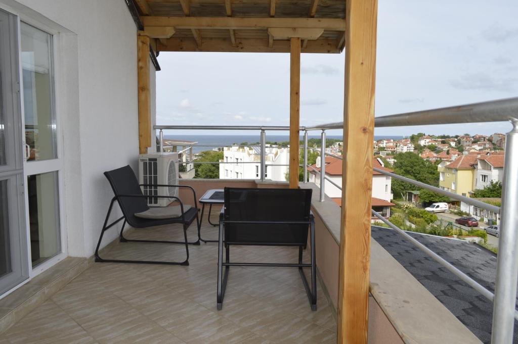 Balkón nebo terasa v ubytování Albatros Comfort like home