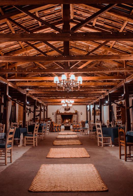 Posezení v ubytování Hacienda San Francisco