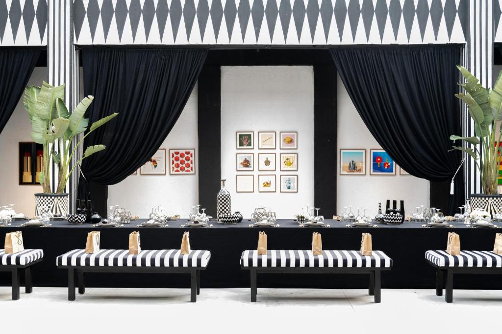 Restaurace v ubytování Mandarin Oriental, Marrakech