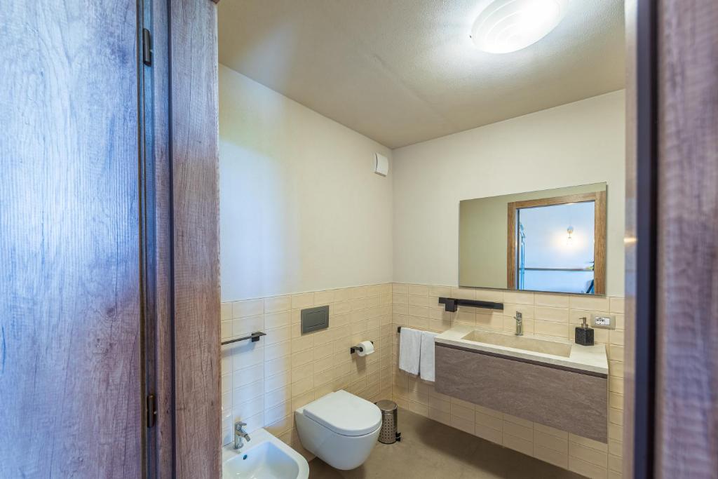 Koupelna v ubytování LeCoste rooms, Monforte