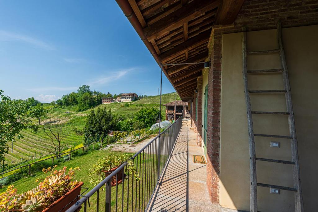 Balkón nebo terasa v ubytování LeCoste rooms, Monforte