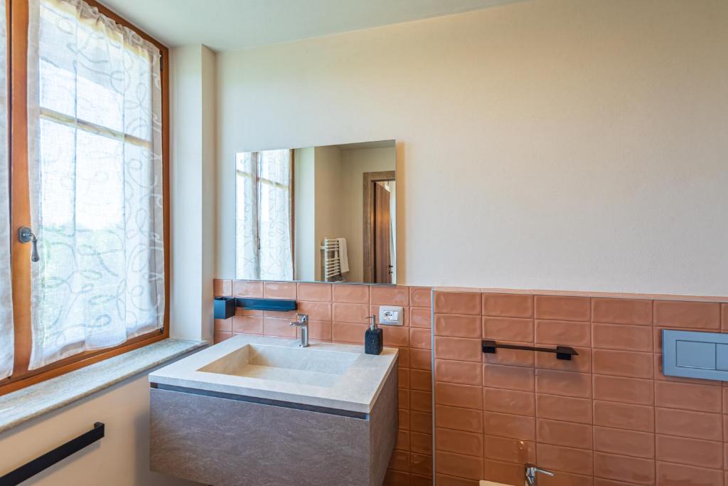Koupelna v ubytování LeCoste rooms, Monforte