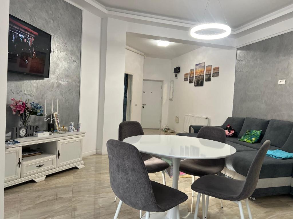 Posezení v ubytování Zig Zag Apartament