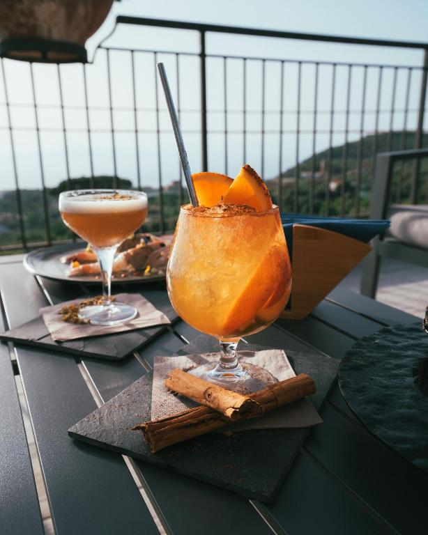 Nápoje v ubytování Terrazza Iride