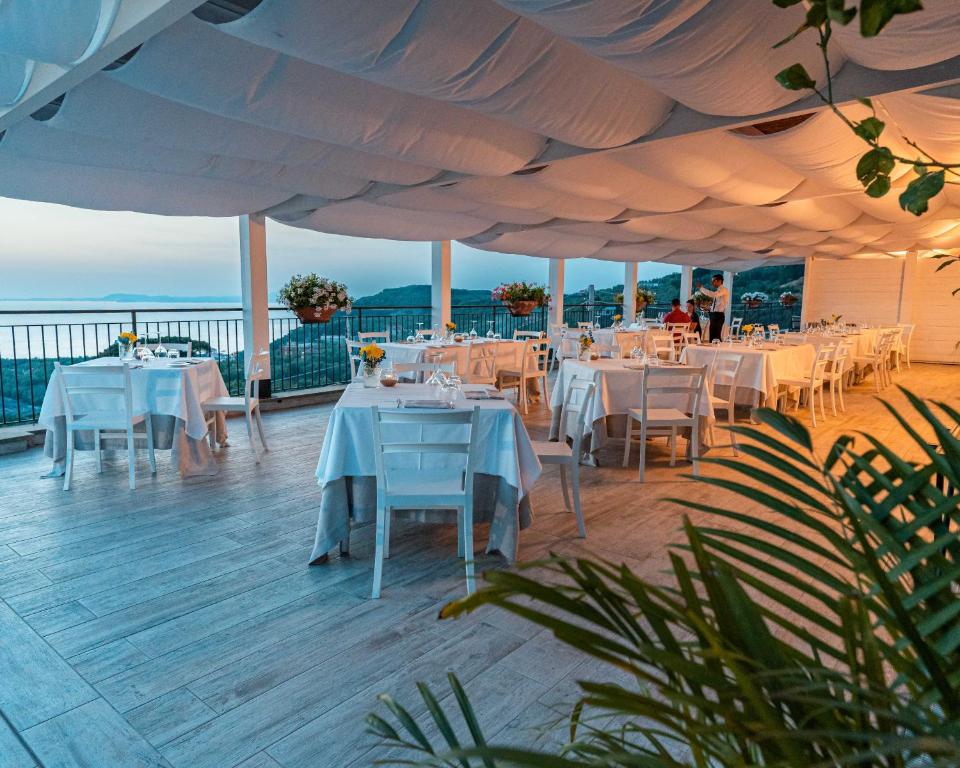 Restaurace v ubytování Terrazza Iride