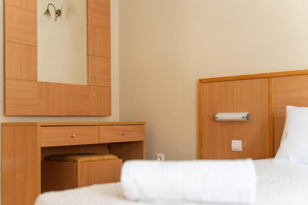 Łóżko lub łóżka w pokoju w obiekcie Romeo apartament 2