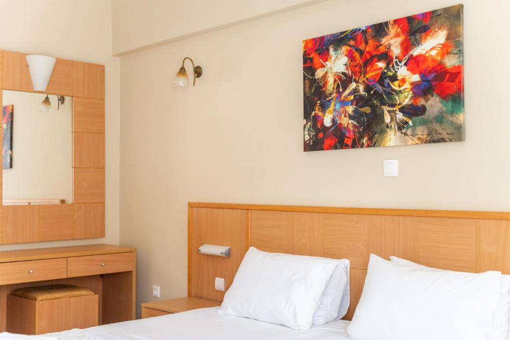Łóżko lub łóżka w pokoju w obiekcie Romeo apartament 2